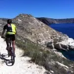 Spainventure Adventure practicing MTB Biking on El Chorro area Malaga