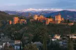 spainventure traveling through andalusia La Alhambra and Mountains in Granada