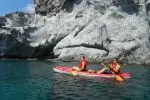 Spainventure an Adventure enjoying a kayaking trip in Andalusia coleagues at Mediterranean Sea