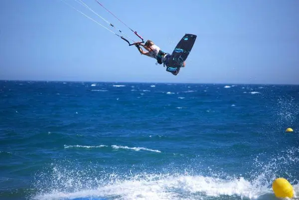 turismo en Málaga Spainventure Kite Surfing at Mediterranean Sea Adventure waves and big jump