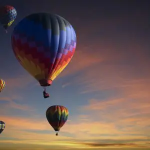 Hot air ballooning at La Costa del Sol Andalusia Team Building Ronda