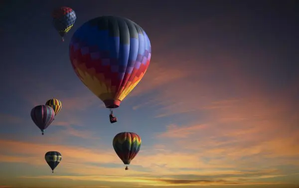Hot air ballooning at La Costa del Sol Andalusia Team Building Ronda