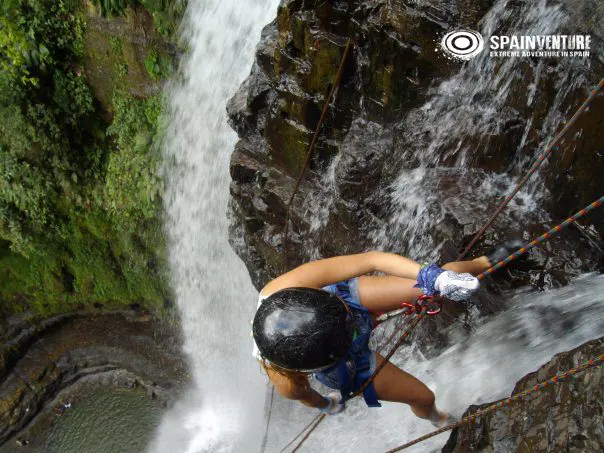 Spainventure Canyonig Fuengirola Spain Adventure Tourism rappel falls miedo correr riesgos