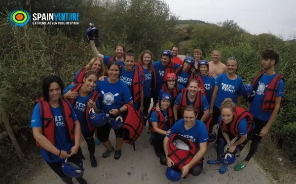 Spainventure Rafting Fuengirola Team Building on Rio Genil