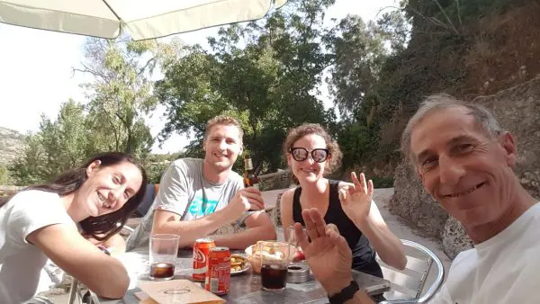 spainventure-canyonig-at-ronda-area lawrence-catherine-and-the-instructors