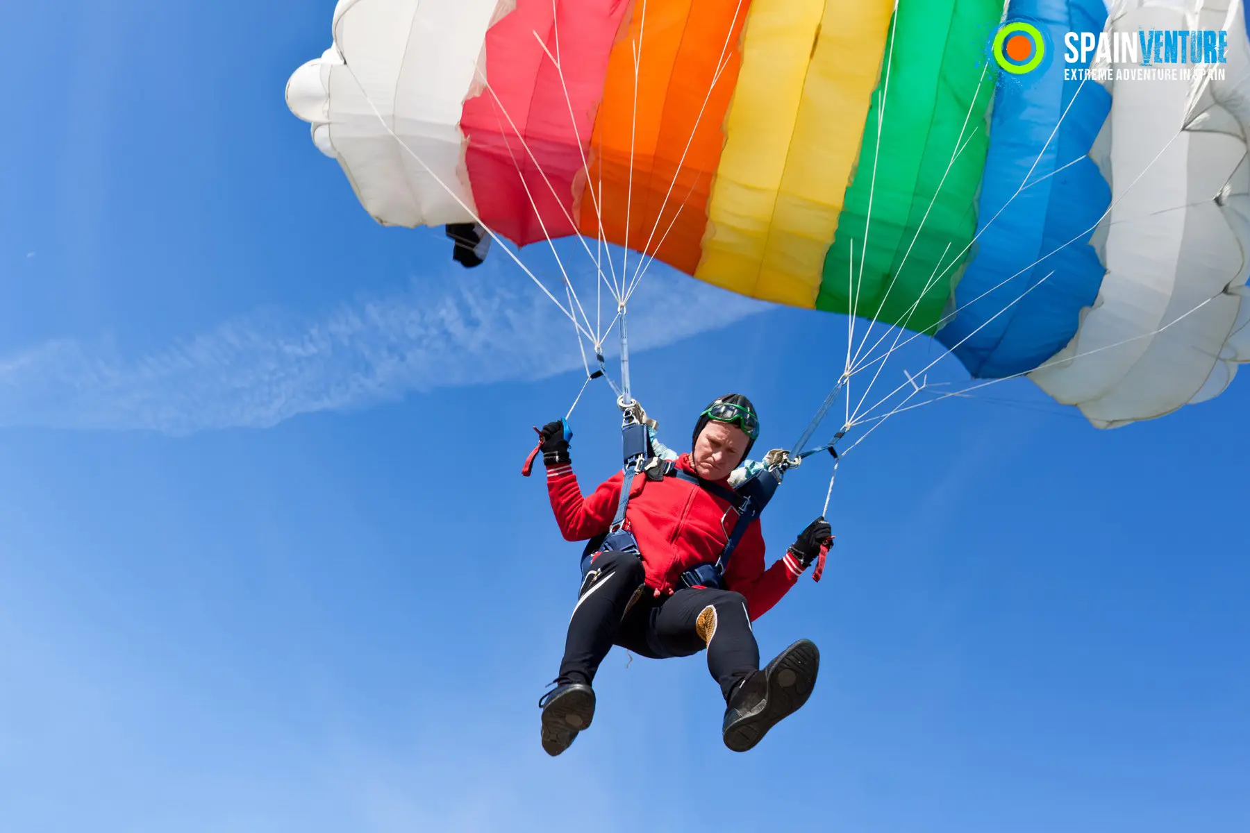 spainventure skydiving in la costa del sol fuengirola Extrem adventures aventuras extremas