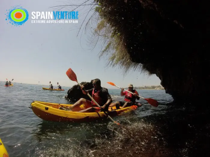 Spainventure kayak por el mediterraneo cascadas