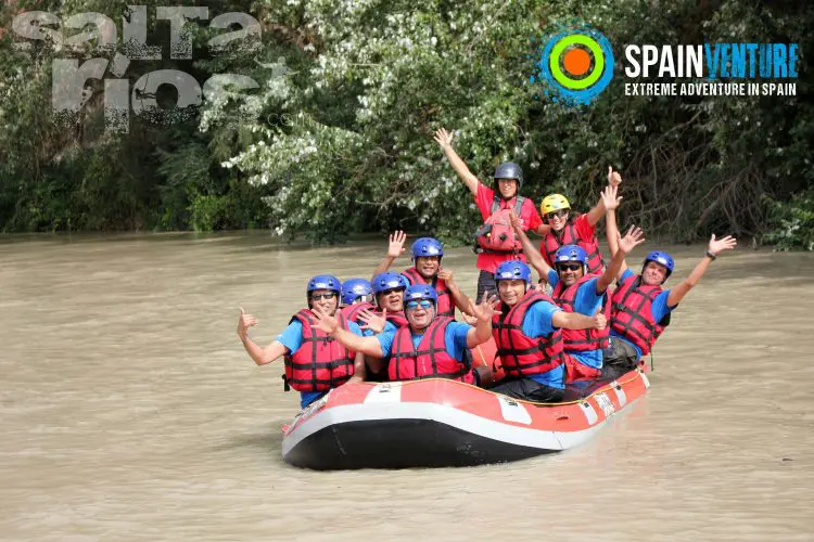 spainventure rafting en andalucia 50th birthday trip