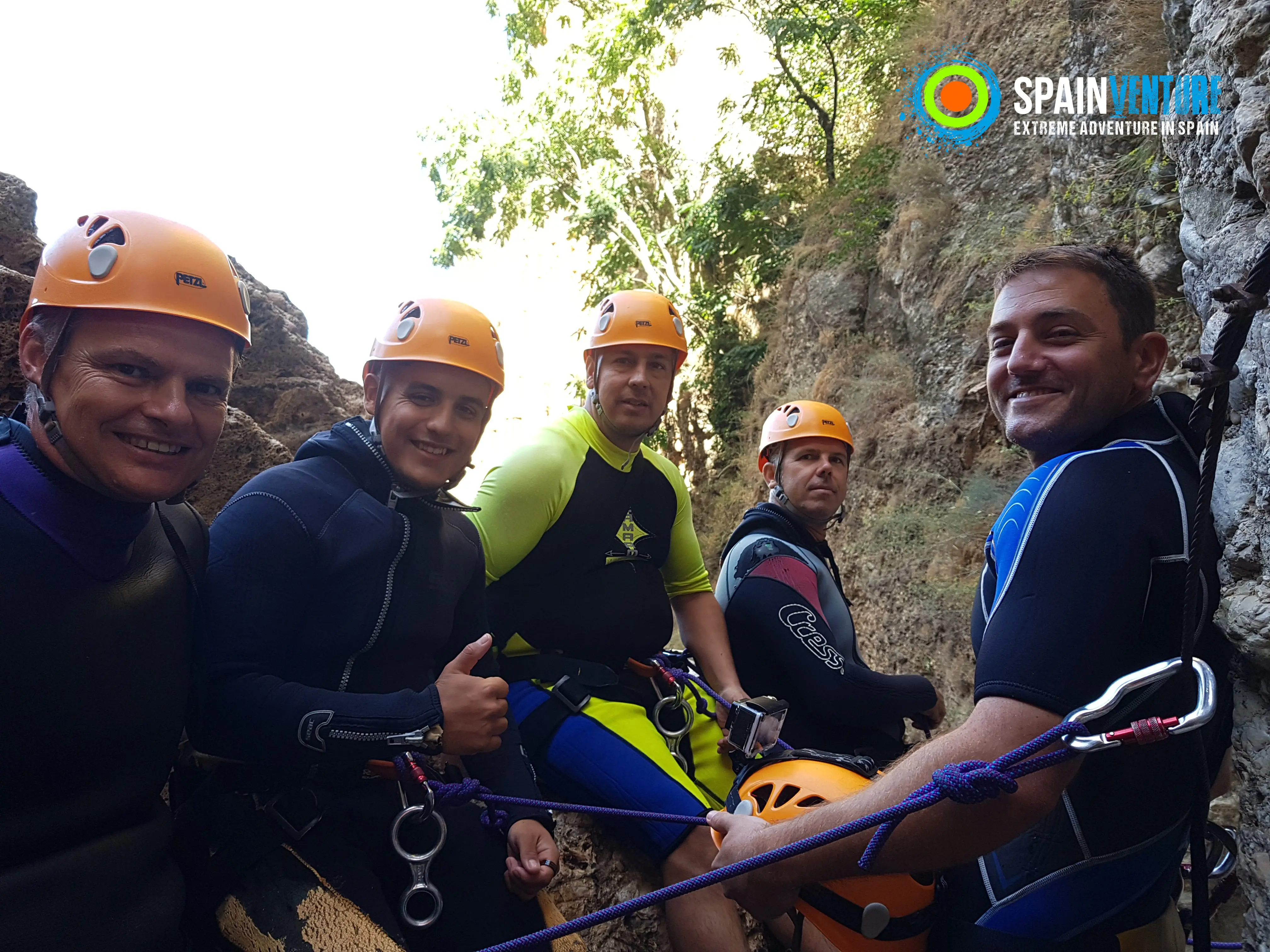 Spainventure Rappel en Ronda Punto de reunión