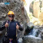 Spainventure optimismo y confianza de nacho en un rappel
