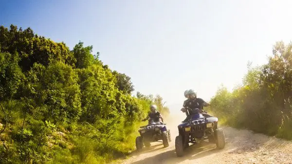 Quad Bike Trip at Mijas two guys