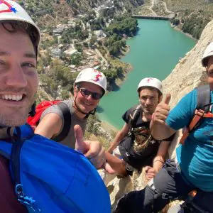 spainventure climb in spain ferrata work incentives rewards Costa del sol groups