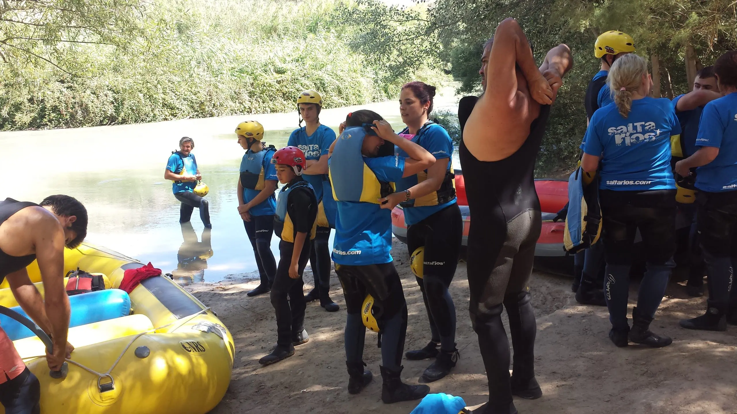 Spainventure White Water Rafting genil river