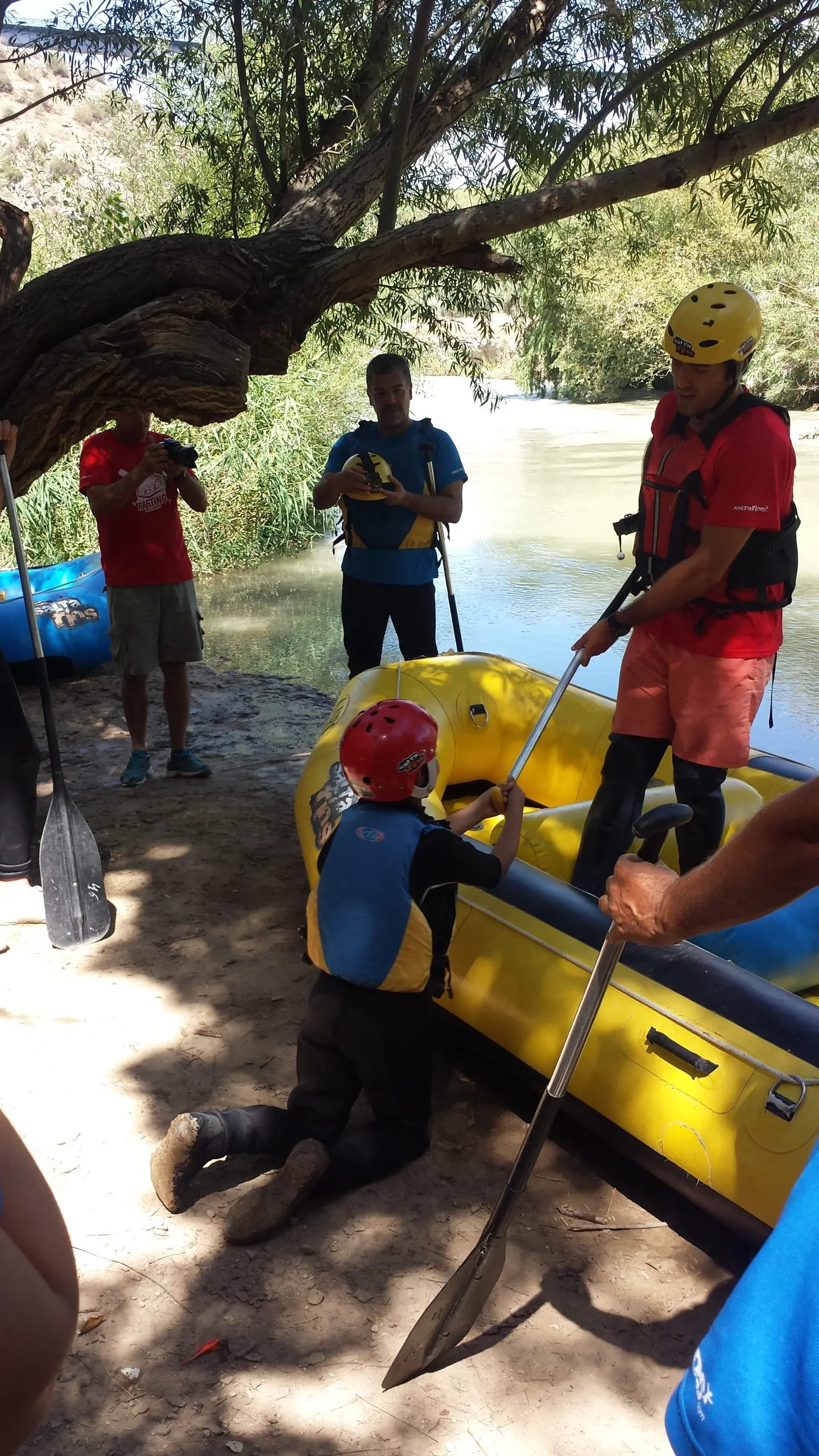 White Water rafting Spainventure genil river