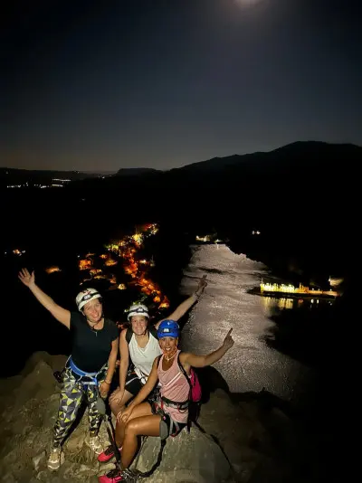 Spainventure Night Via Ferrata El Chorro Amazing