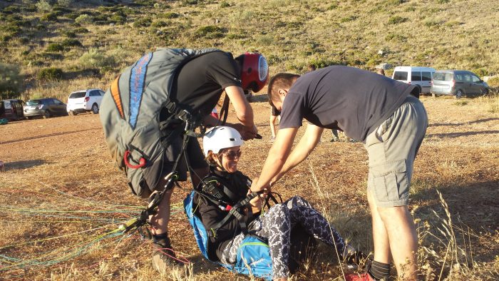 Spainventure Aventura en Fuengirola learning to flight in Paragliding Flight viaje aventuras inolvidable españa