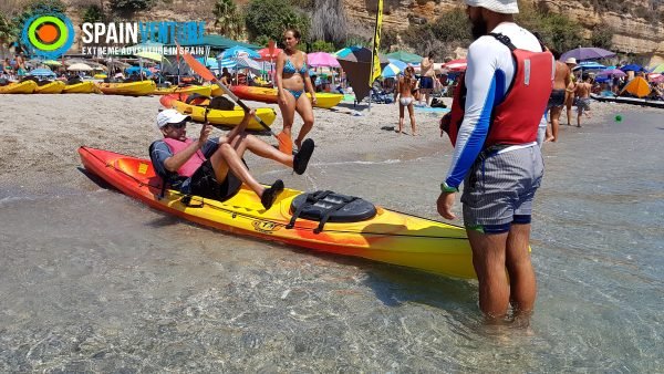 spainventure-kayaking-at-mediterranean-sea-50th-birthday-in-a-single-kayak-fuengirola