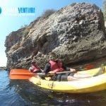 spainventure-kayaking-at-mediterranean-sea-50th-birthday-amazing stones-fuengirola aventura en kayak por el mediterraneo