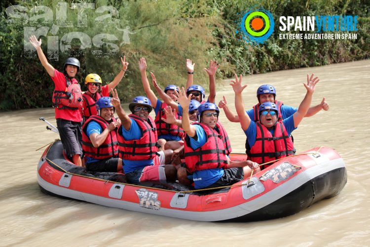 spainventure rafting en andalucia 50th birthday trip un grupo inolvidable