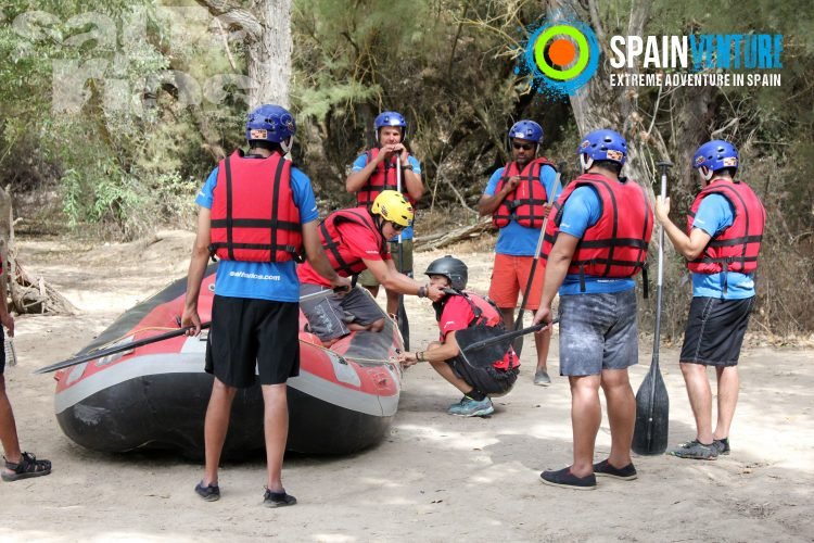 spainventure rafting en andalucia 50th birthday trip tecnicas de rescate