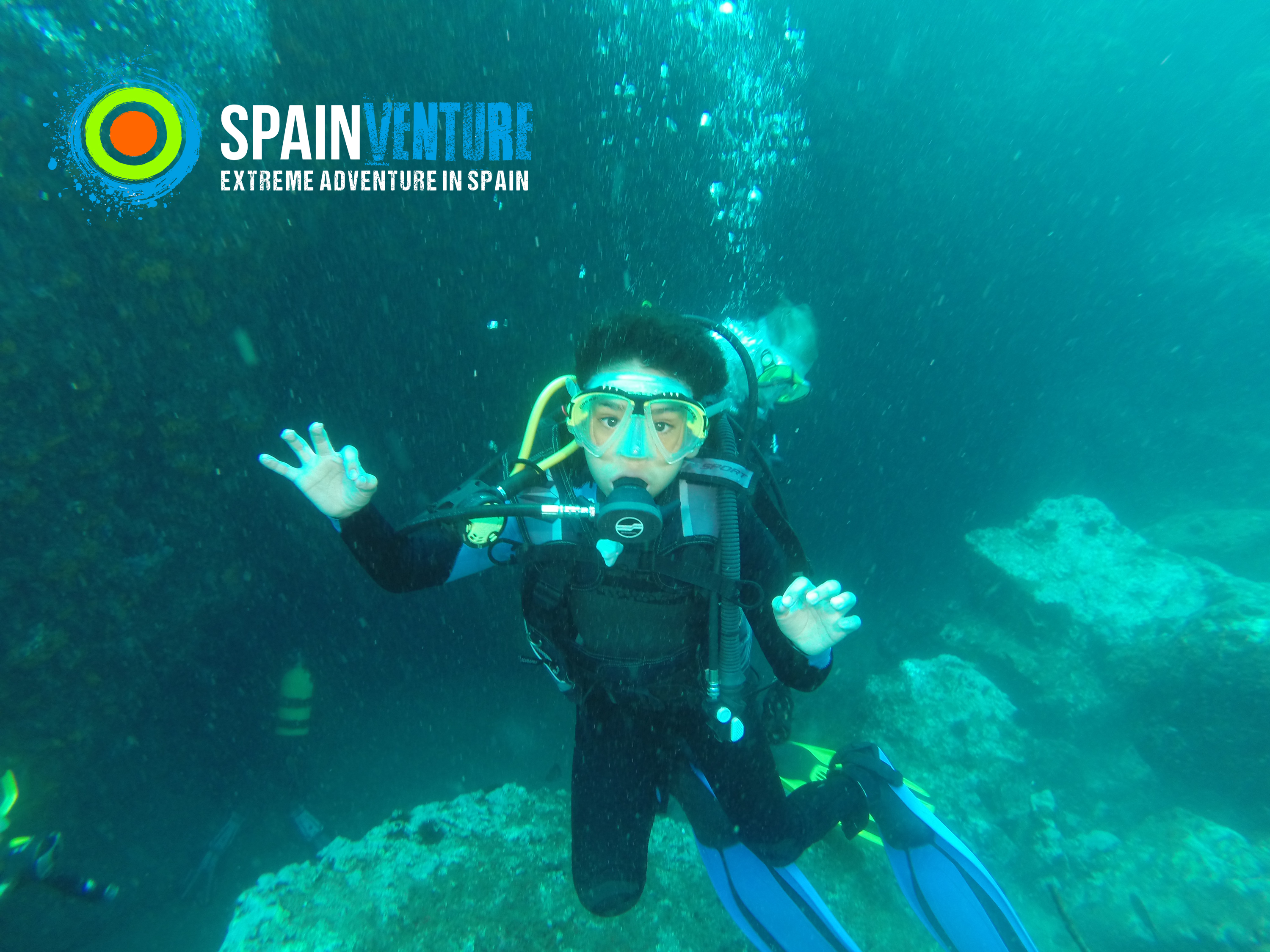 Spainventure aventura buceo en familia